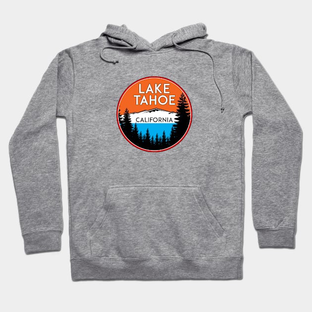 LAKE TAHOE CALIFORNIA REPUBLIC SKIING SKI LAKE BOAT BOATING BEAR SNOWBOARD Hoodie by heybert00